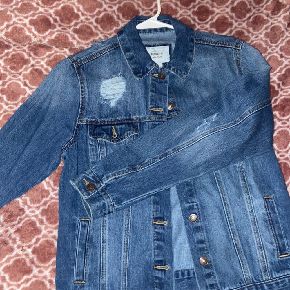 Forever 21 denim Jean jacket size s